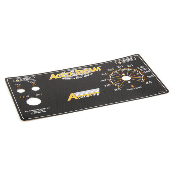 Accutemp Overlay Control Panel Gas AT2L-2715-1